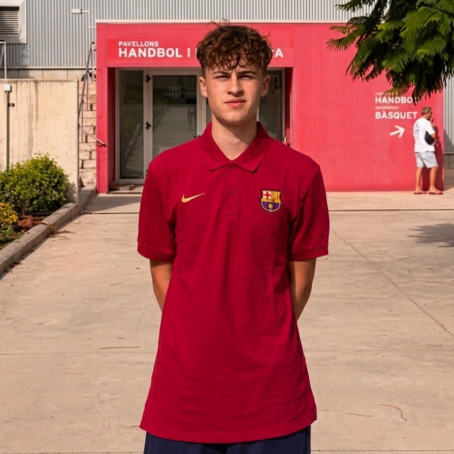 Franek Szumowski w Barcelonie